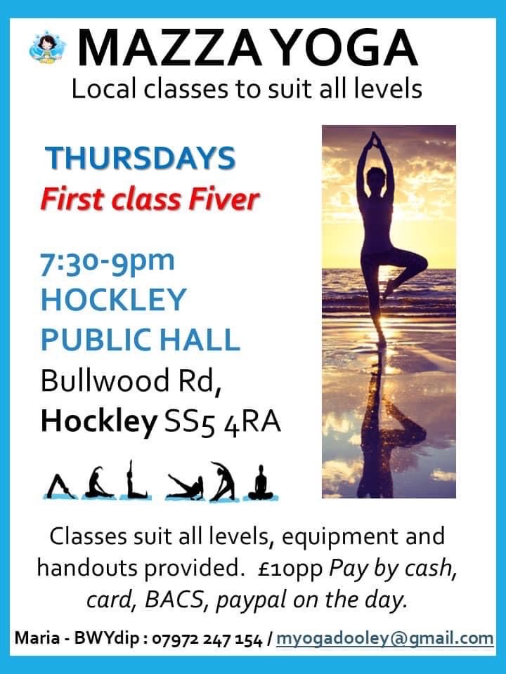 Mazza Yoga poster